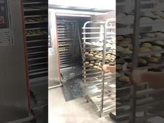 460*720mm トレイ Szie 380v ローータリーガスオーブン 工業パン屋の設備のために