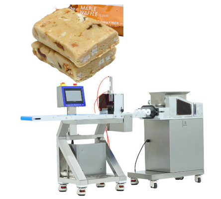 異なった型が付いている最低304ss蛋白質棒食糧覆う機械